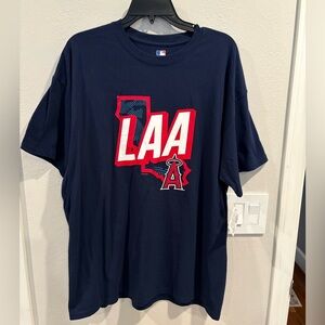 Los Angeles Angels MLB Genuine Merchandise Navy Blue Men’s T-shirt Size XL NWT